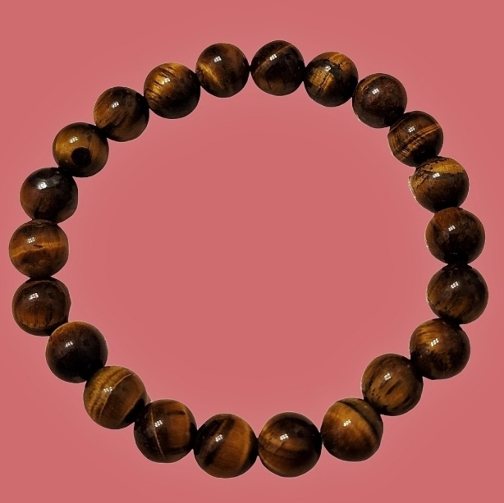 Tiger Eye Beaded Bracelet